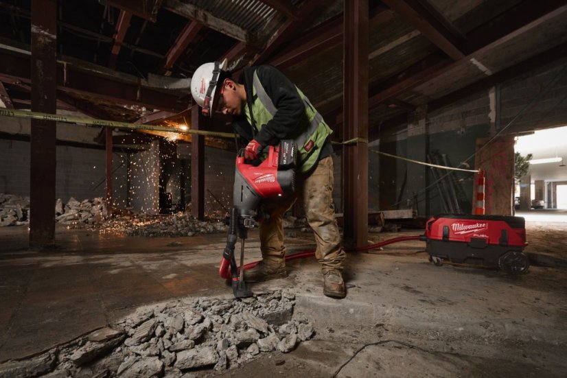 Milwaukee 4933493445 M18 FUEL™ 45 mm vrtací a sekací kladivo SDS-Max s ONE-KEY™ - bez aku