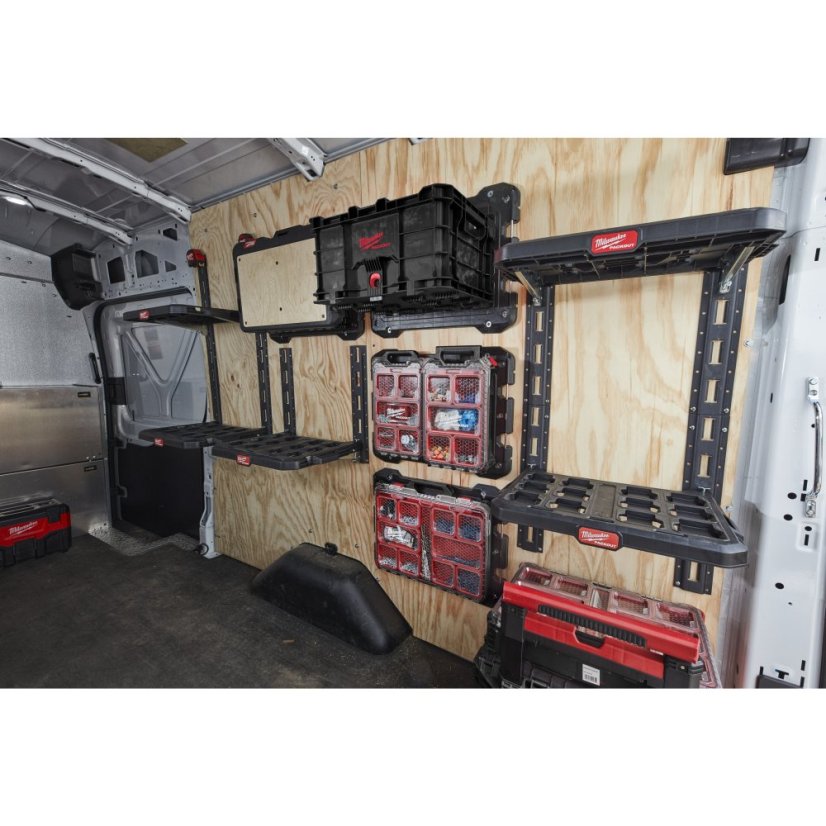 Milwaukee PACKOUT™ Sada regálového systému 2x police+2x nosník 4932472127