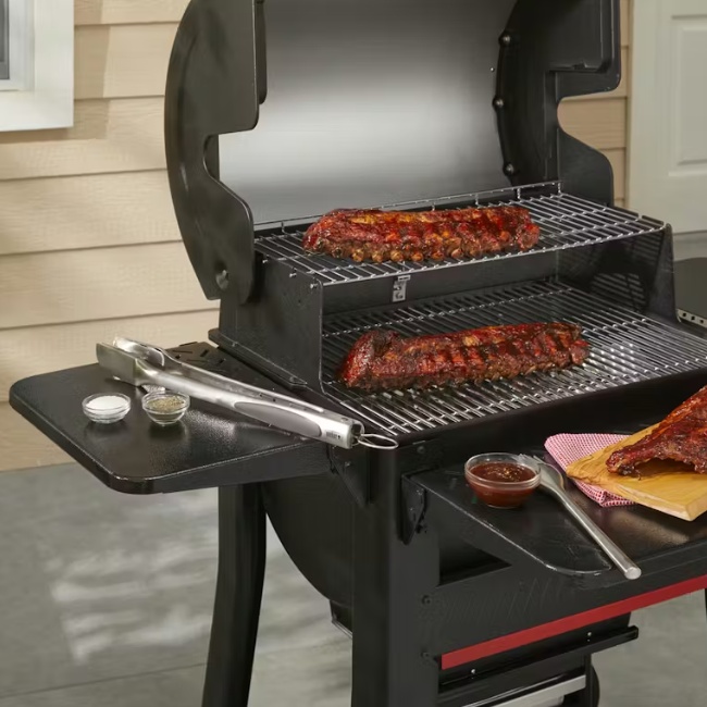 Weber 3400140 postranní sklápěcí stolek pro grily Smoque / XL a Searwood / XL