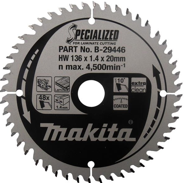 Makita B-33831 pilový kotouč na lamino 165x20 52T