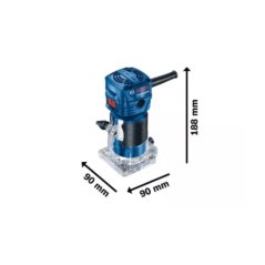 Bosch GKF 550 ohraňovací frézka 550W