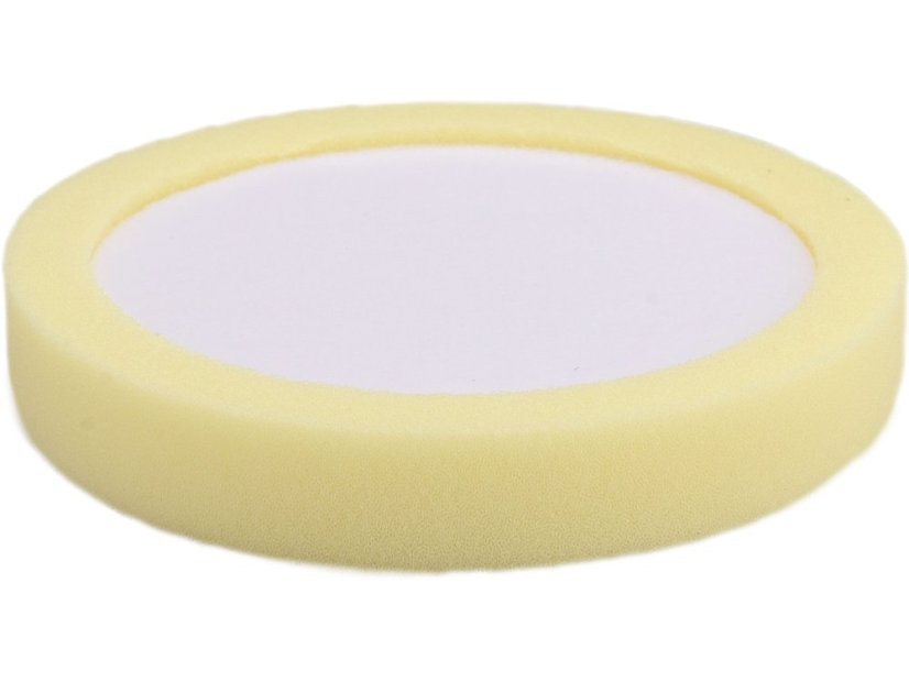 EXTOL PREMIUM 8804538 kotouč leštící pěnový, diamantový vzor, T80, žlutý, ?180x35mm, zapuštěný suchý zip ?150mm