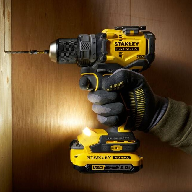 STANLEY FatMax SFMCD725D2K aku vrtací šroubovák 18 V V20 2x2Ah