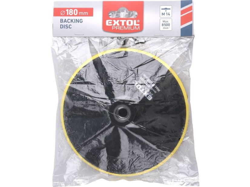 EXTOL PREMIUM 8892500A nosič leštících kotoučů, ?180mm, M14