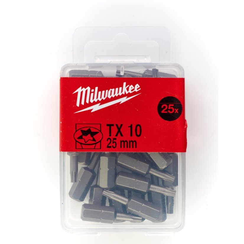 Milwaukee standardní bity TX 10x25 mm 25 ks 4932399594