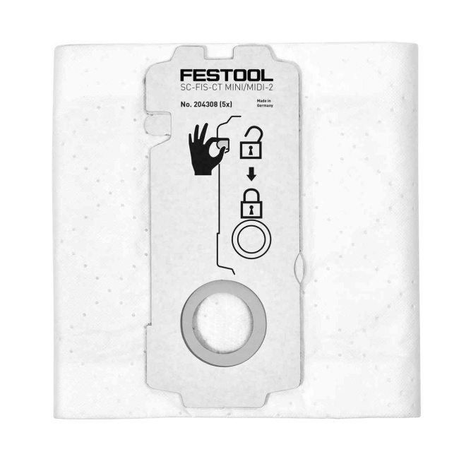 Festool filtrační vak SELFCLEAN SC-FIS-CT MINI/MIDI-2/5/CT15 Festool filtrační vak SELFCLEAN SC-FIS-CT MINI/MIDI-2/5/CT15