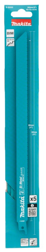 Makita E-26303 pilový list BiM 300mm 5ks univerzální
