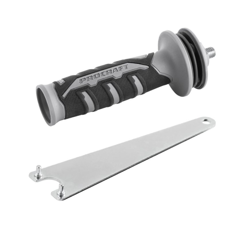 Procraft Industrial AG125Cbb aku úhlová bruska 125mm s plochou hlavou 20 V bez aku