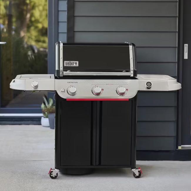 Weber 1501376 GENESIS E-335W plynový gril Black