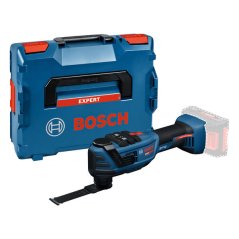 Akumulátorové oscilační multifunkční nářadí Bosch EXOP18V-40 s kufrem.