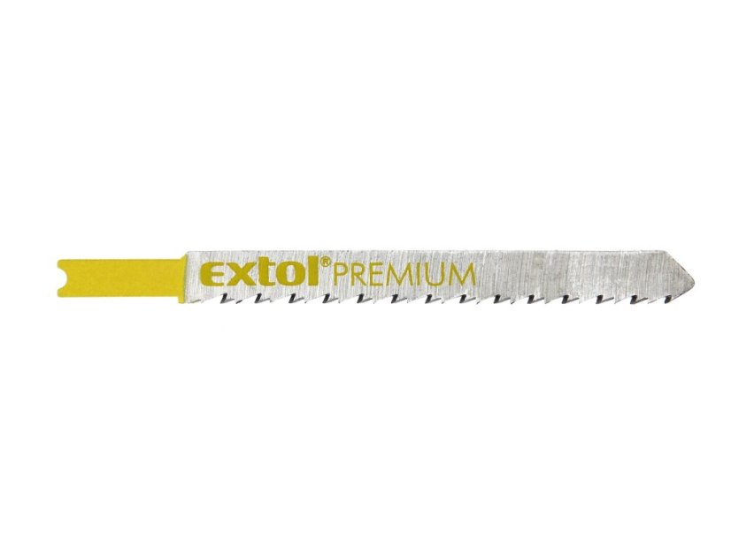 EXTOL PREMIUM 8805501 plátky do přímočaré pily 5ks, 75x2,5mm, HCS