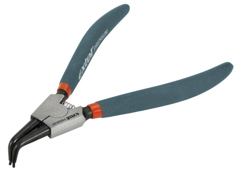 EXTOL PREMIUM 8813514 kleště seeger zahnuté vnější, 175mm EXTOL PREMIUM 8813514 kleště seeger zahnuté vnější, 175mm