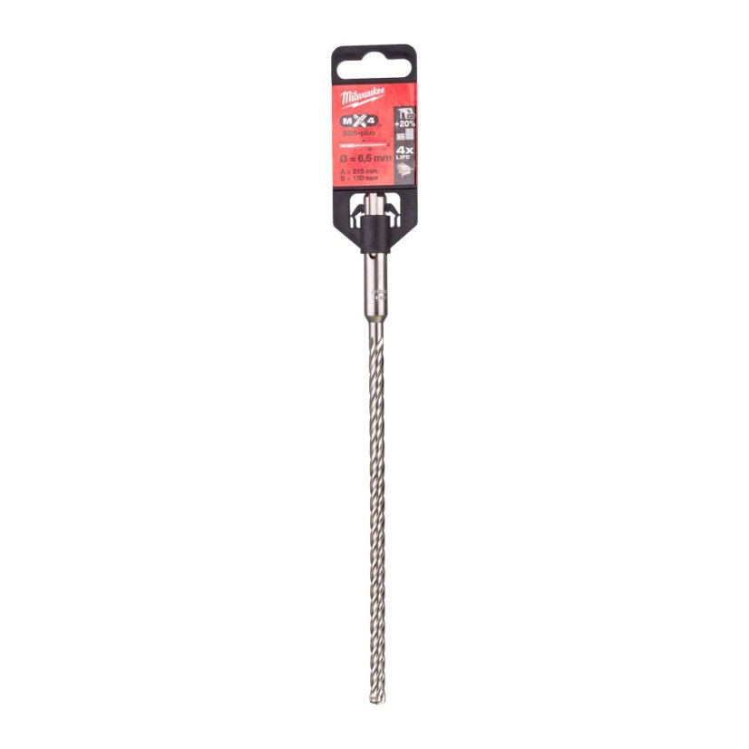 Milwaukee 6,5x150x210mm vrták SDS-Plus čtyřbřit MX4 4932352016