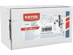 EXTOL PREMIUM 8816752 stahovák tříramenný, kovaný - mini, rozpětí 65mm, hloubka 65mm