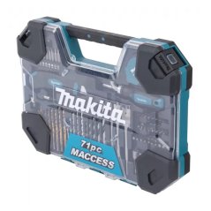 Makita E-22589 sada vrtáků a příslušenství 71 ks v plastovém kufru =oldD-33691