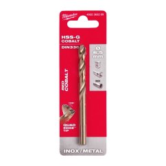 Milwaukee 6,5mm vrták do kovu HSS-G Co 4932363269