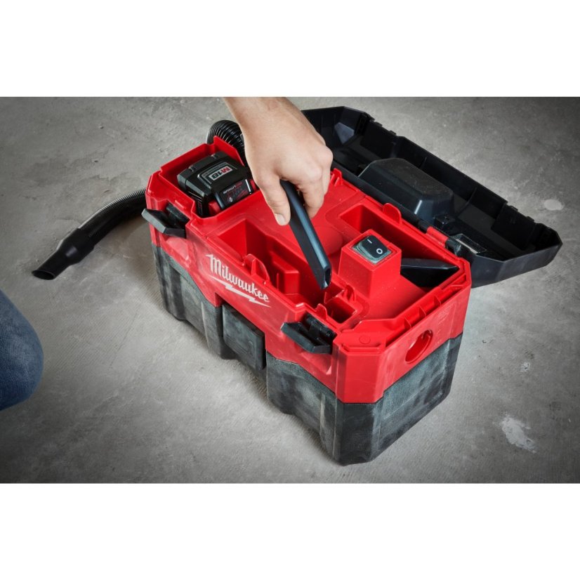 Milwaukee M18 VC2-0 aku vysavač pro mokré i suché vysávání bez aku 4933464029