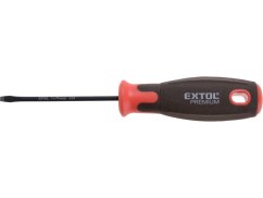 EXTOL PREMIUM 8819263 šroubovák plochý SUPERGRIP, (-) 3x75mm, CrV