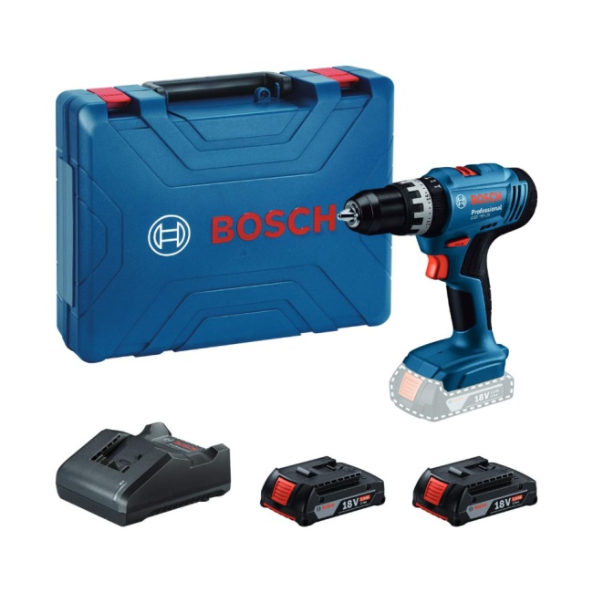 Bosch GSB 18V-25 aku příklepový vrtací šroubovák 18V 2x2Ah 06019K9308