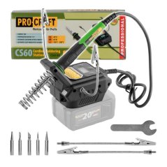 Procraft CS60-BB aku pájecí stanice 20 V bez aku