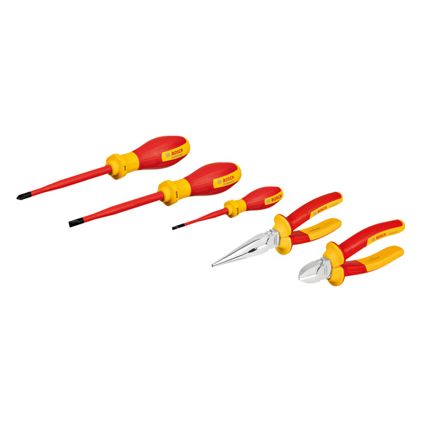 Bosch kombinovaná 5-dílná sada ručního nářadí VDE