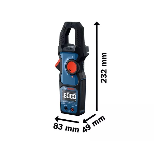 Bosch GMC 600-15 klešťový multimetr + MH 1 0601077601