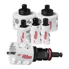 Milwaukee Sada děrovacích korunek 25mm, 32mm, 40mm, 54mm, 68mm, 76mm Quik-Lok 9ks 49224771