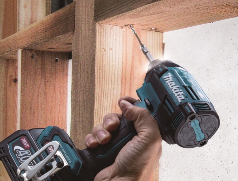 Makita TD002GD201 aku rázový šroubovák 1/4"Li-ion XGT 40V 2x2,5Ah