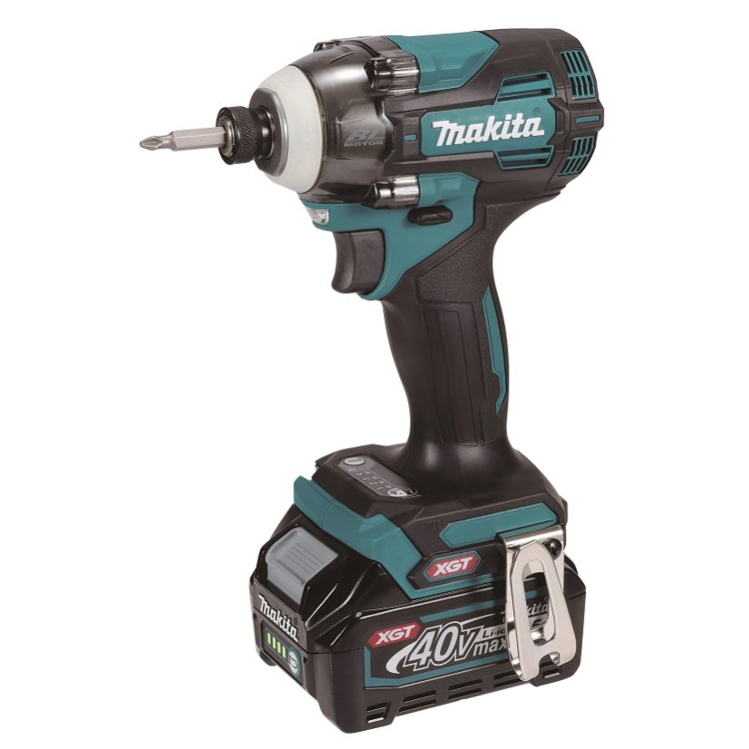 Makita TD004GD201 aku rázový šroubovák 1/4" Li-ion XGT 40V 2x2,5Ah Makpac