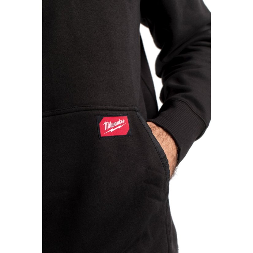Milwaukee WH MW BL XL pracovní mikina s kapucí černá XL 4932493119