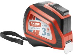 EXTOL PREMIUM 8821003 metr svinovací, 3m, 3m, š. pásku 19mm