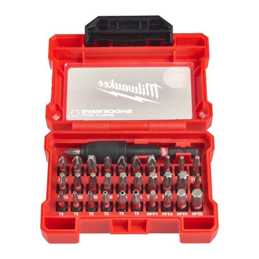 Milwaukee sada bitů Shockwave™ Impact Duty 32 ks 4932464240
