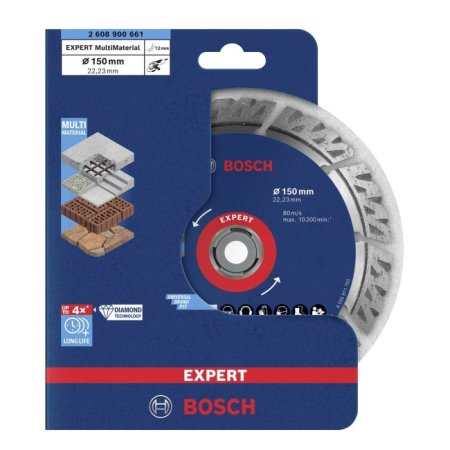 Bosch 2608900661 diamantový kotouč Expert Multi Material 150x22,23x12 mm