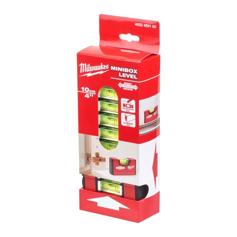 Milwaukee Mini vodováha 10 cm 4932459100