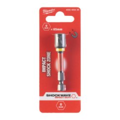 Milwaukee 8x65mm magnetický nástrčný klíč SHOCKWAVE HEX 4932492439