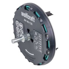 Wolfcraft 5978000 AH 45-130 nastavitelná děrovka