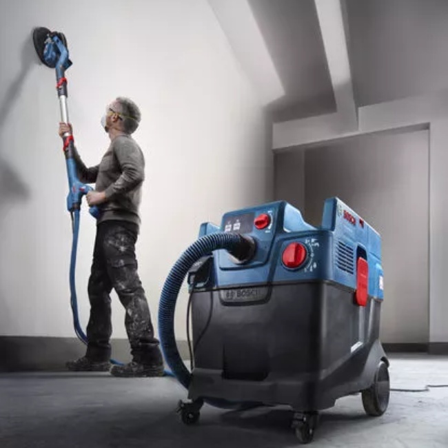 Bosch 06019M0020 GAS 400 A průmyslový vysavač na mokré/suché vysávání AFC