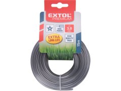 EXTOL PREMIUM 8870925 žací struna do sekačky s jádrem, hvězdicový profil, 3,0mm, 15m, PA66