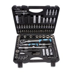 XTLINE XT40108 sada hlavic 1/4"-1/2" 108 dílů