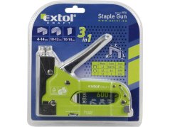 EXTOL CRAFT 9176 pistole sponkovací 3funkční, 4-14mm/tl. 1,2mm