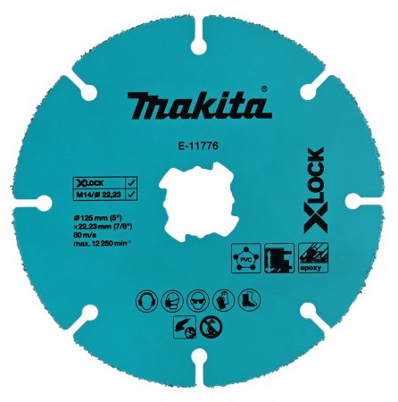 Makita E-11776 řezný kotouč TCT X-LOCK 125mm