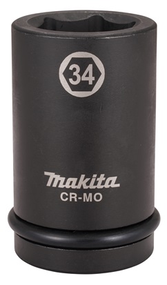 Makita E-24723 klíč nástrčný hluboký 1", čtyřhran, 34x90 mm