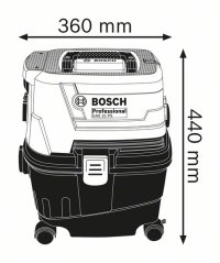 Bosch GAS 15 PS vysavač na suché a mokré vysávání