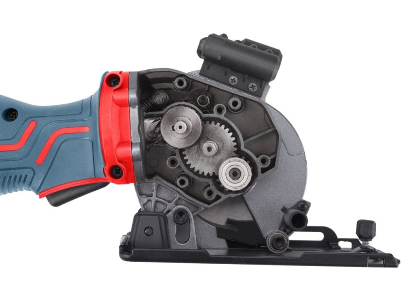 EXTOL PREMIUM 8893023 pila kotoučová/řezačka s laserem, zanořovací, 89mm, 705W