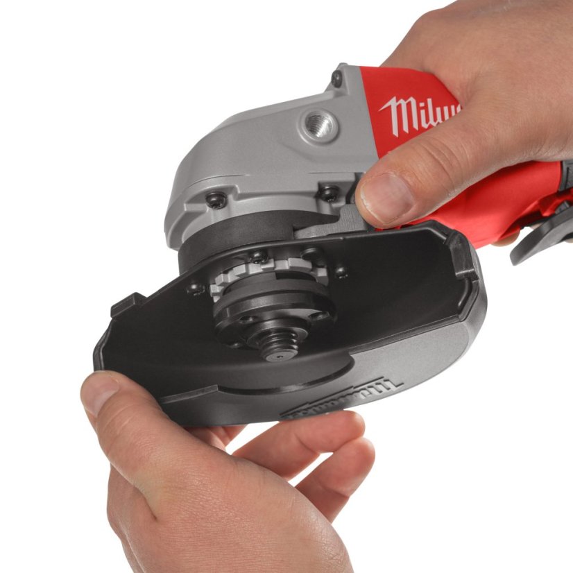 Milwaukee M18™ BLSAG125X-0 bezuhlíková úhlová bruska 125 mm s posuvným spínačem 4933492643