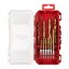 Milwaukee Vrtáky do kovu RED HEX - SHOCKWAVE™ HSS-G TiN 4932493865