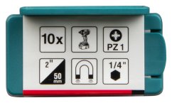 Makita E-25993 torzní bit PZ1 Impact Premier (E-form) 50mm 10 ks