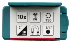 Makita E-26054 torzní bit T30 Impact Premier (E-form) 50mm 10 ks