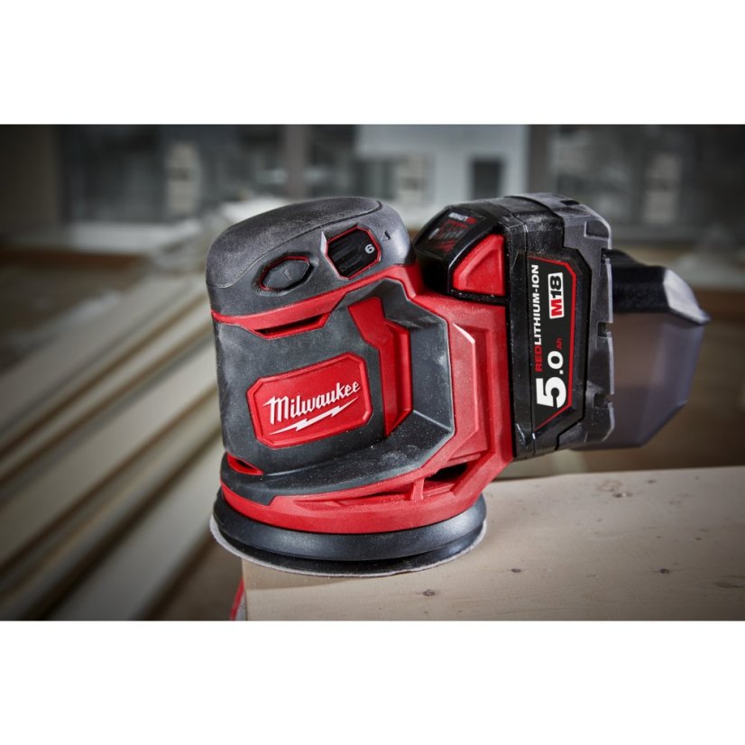 Milwaukee M18™ BOS125-502B 125 mm excentrická bruska 4933464229