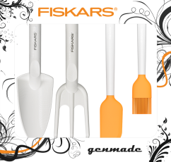 Fiskars 8001007 sada drobných nástrojů, bílá